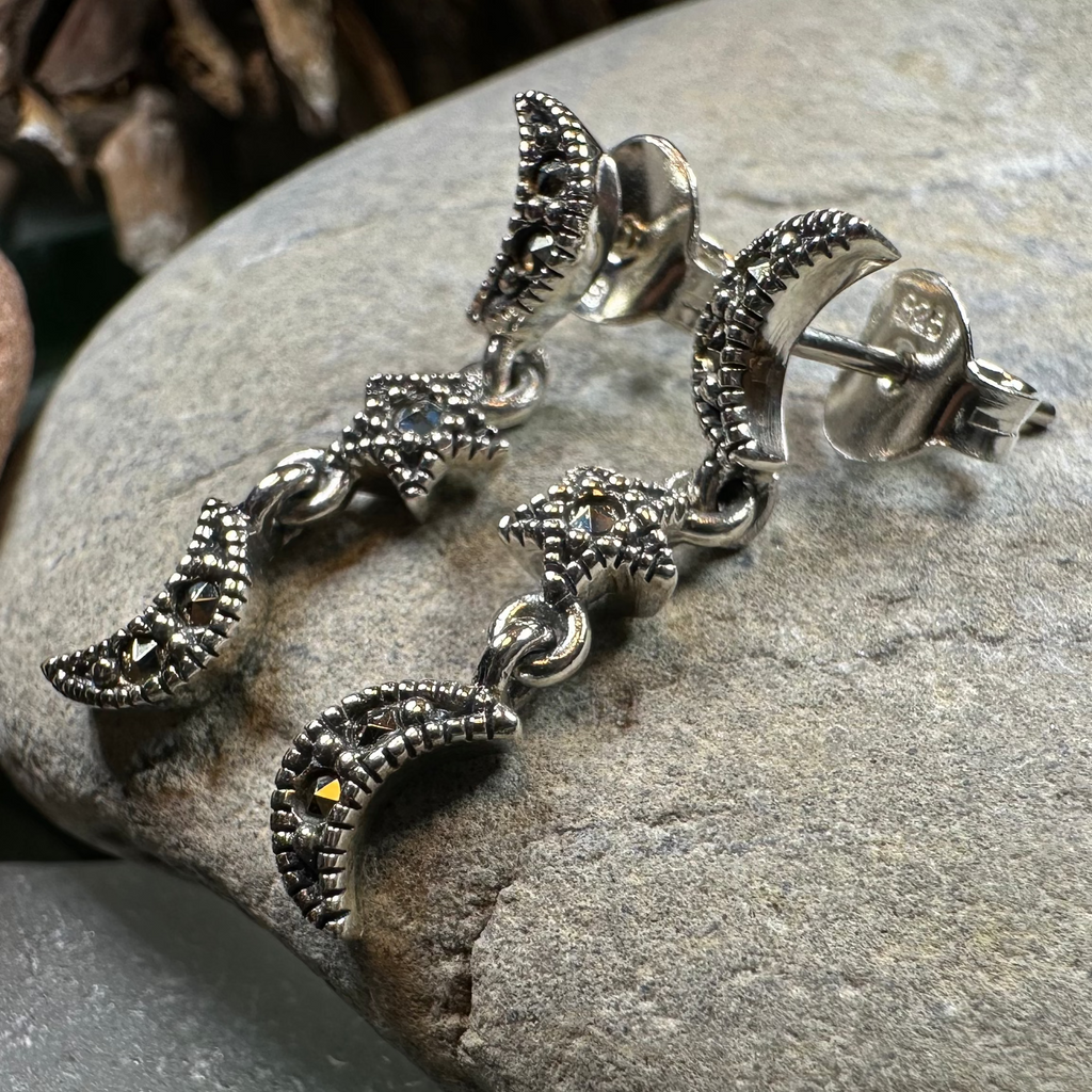 Magical Skies Moon & Stars Stud Earrings