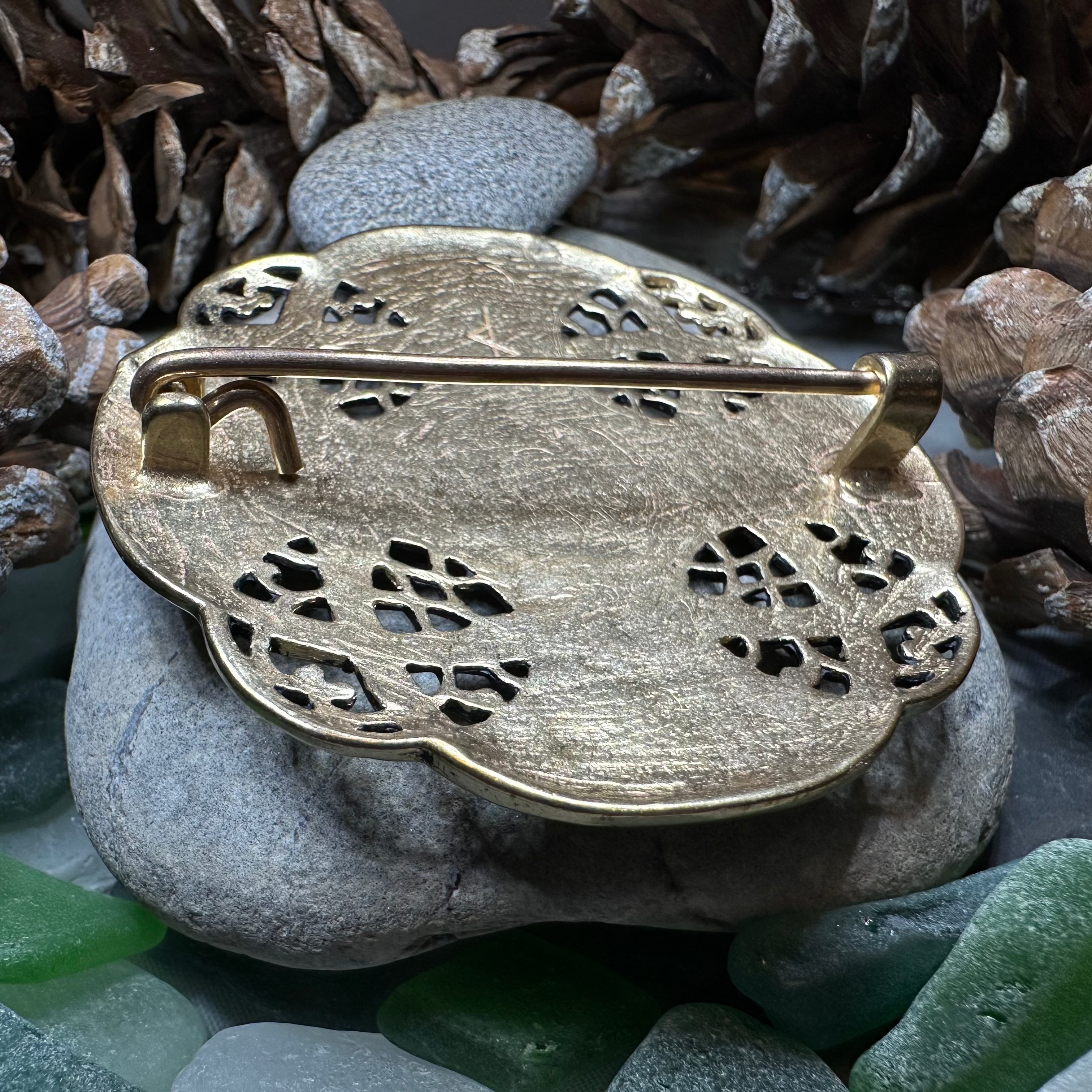 Anglo Saxon Galloway Brooch - Bronze Historical Reproduction Pin