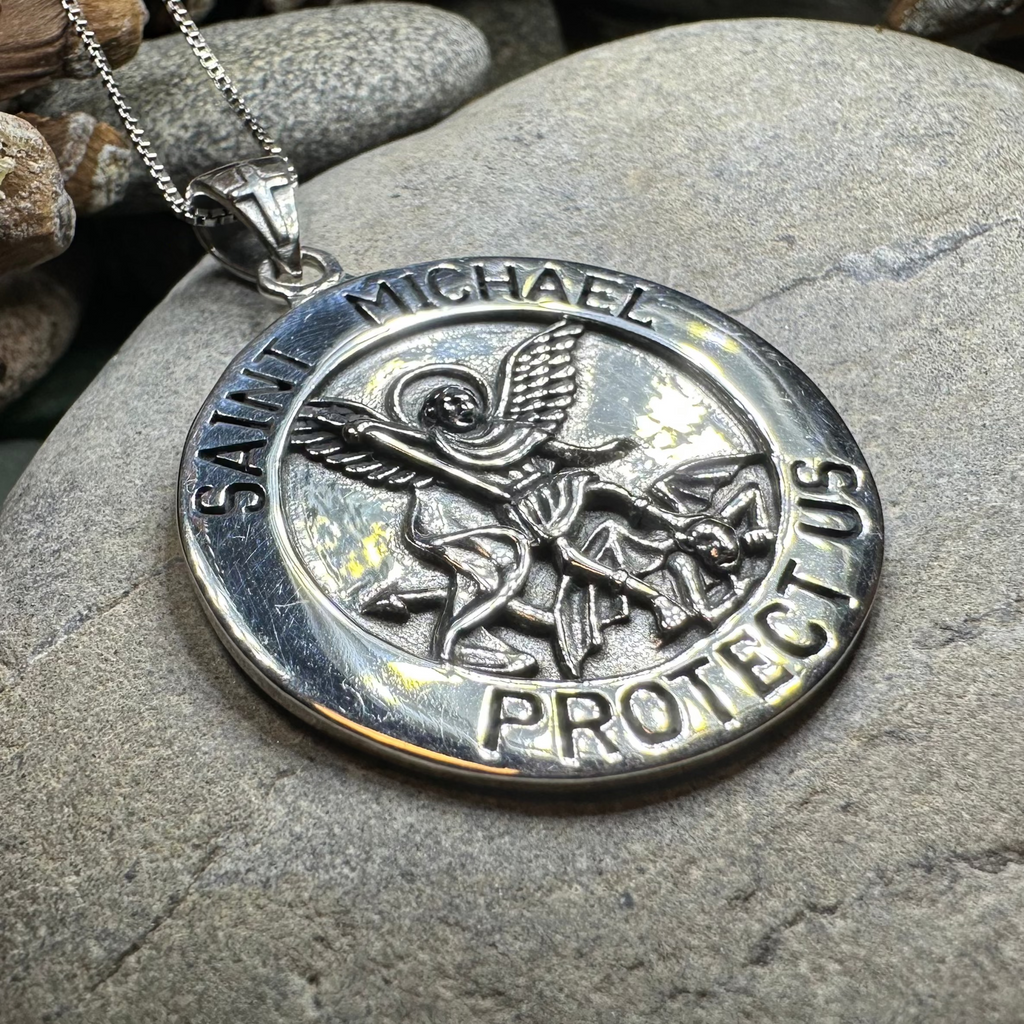 Protect Us Saint Michael Pendant