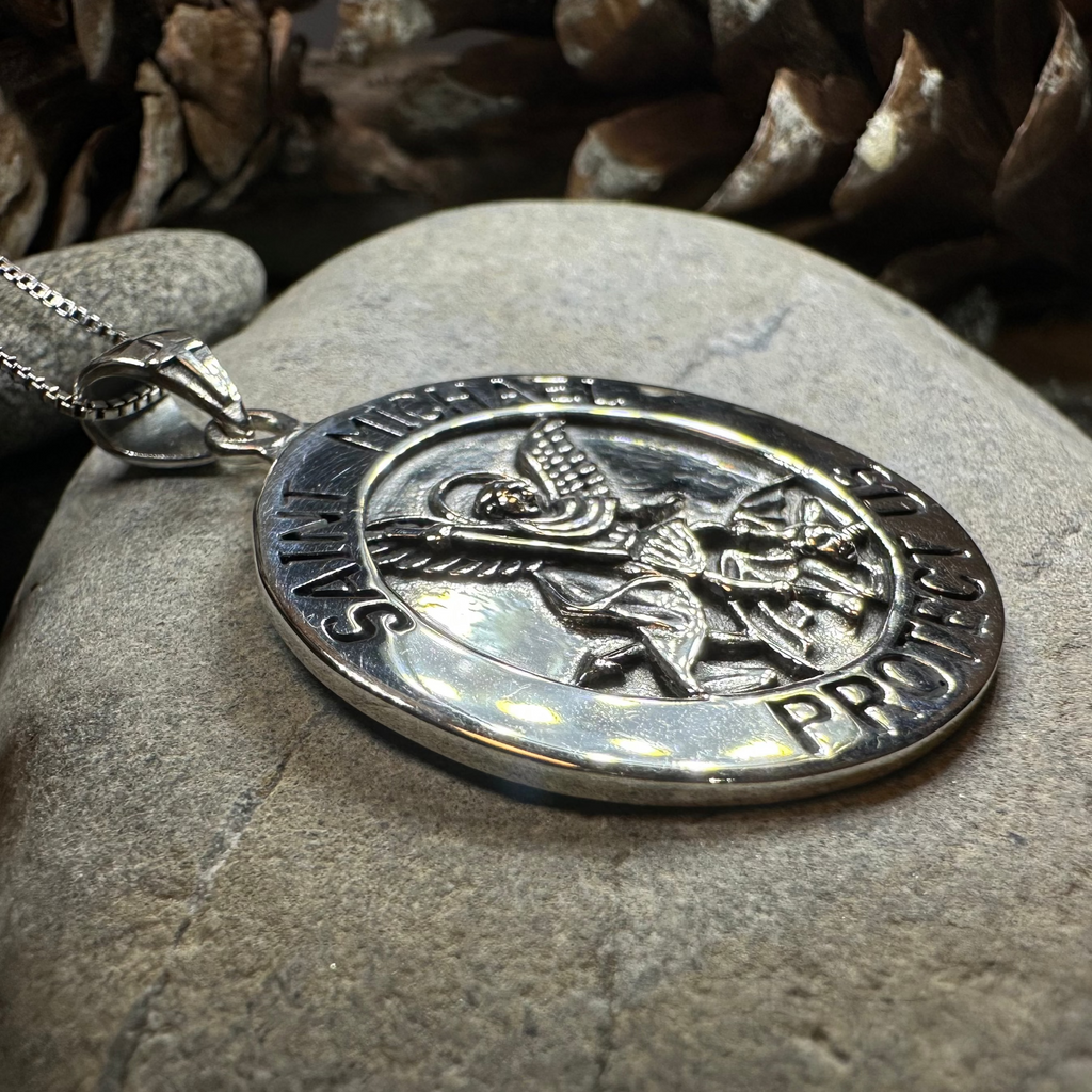 Protect Us Saint Michael Pendant