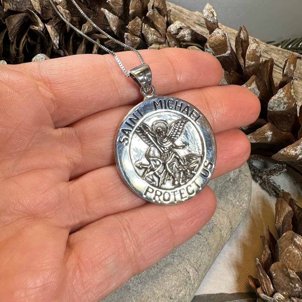 Protect Us Saint Michael Pendant