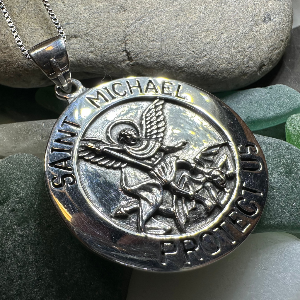 Protect Us Saint Michael Pendant