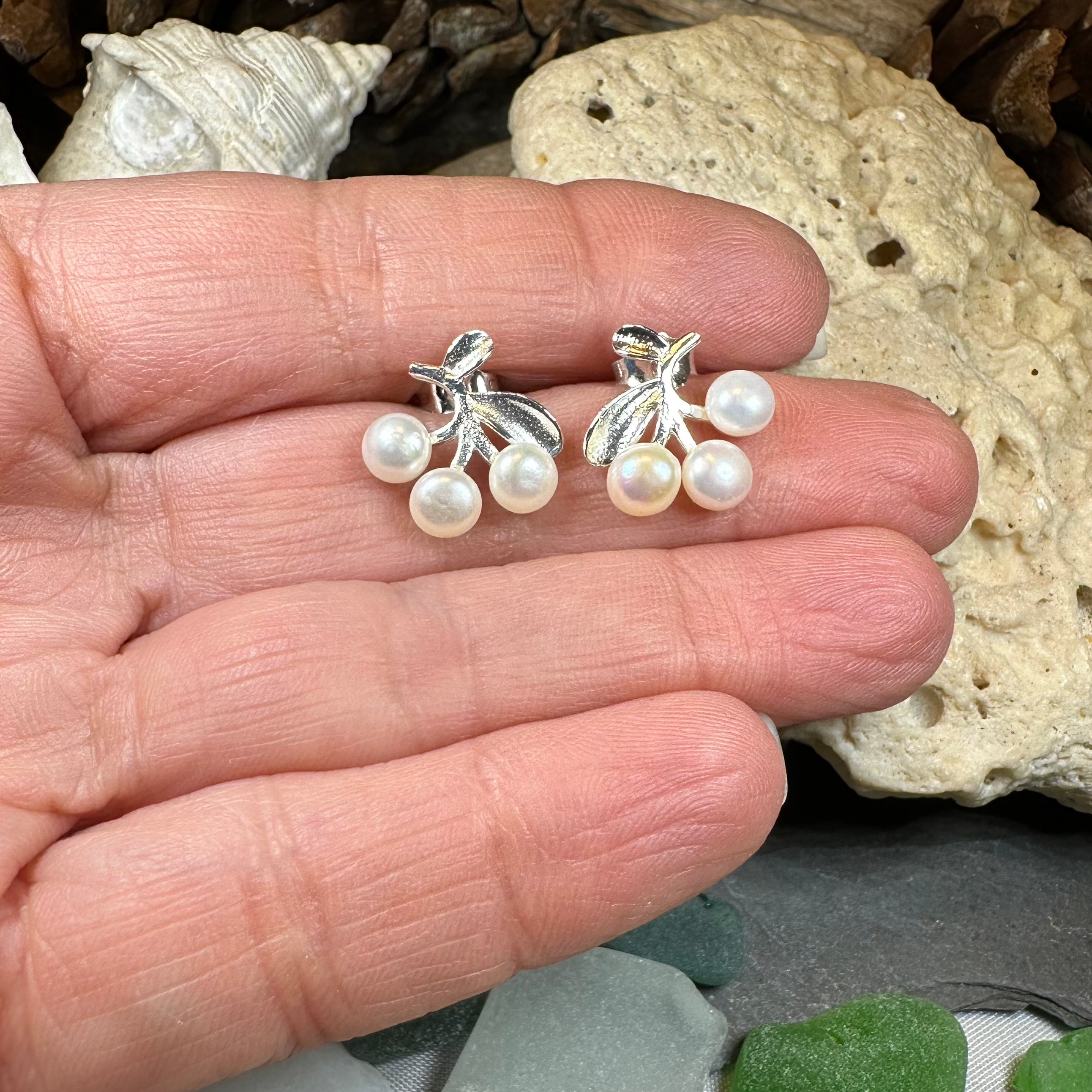 Pearl Bayberry Earrings