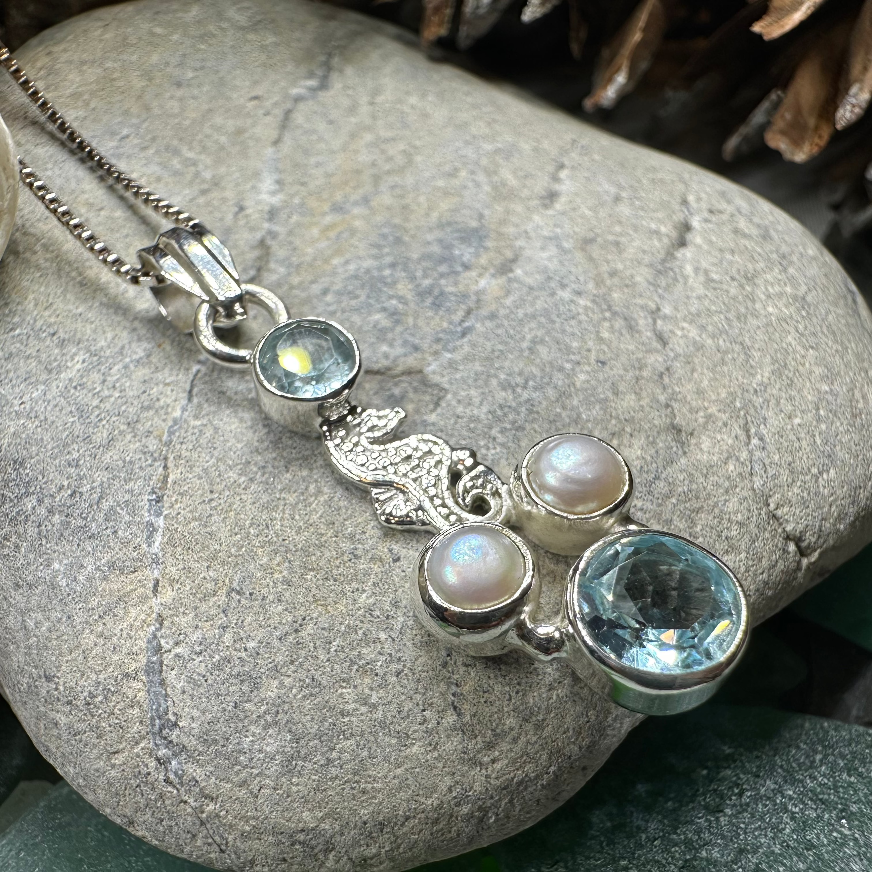 Seamist Seahorse Necklace