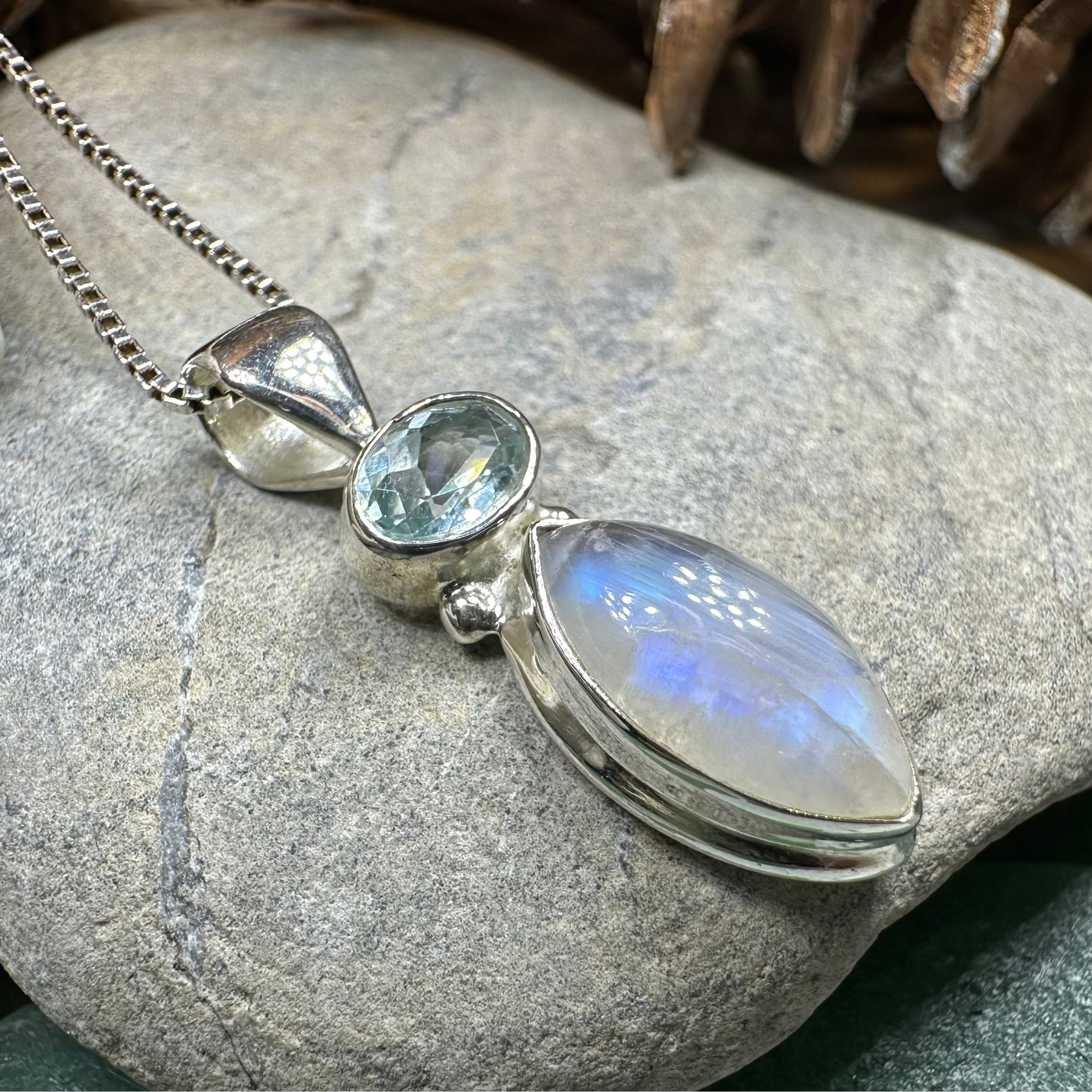 Twilight Moonstone Necklace