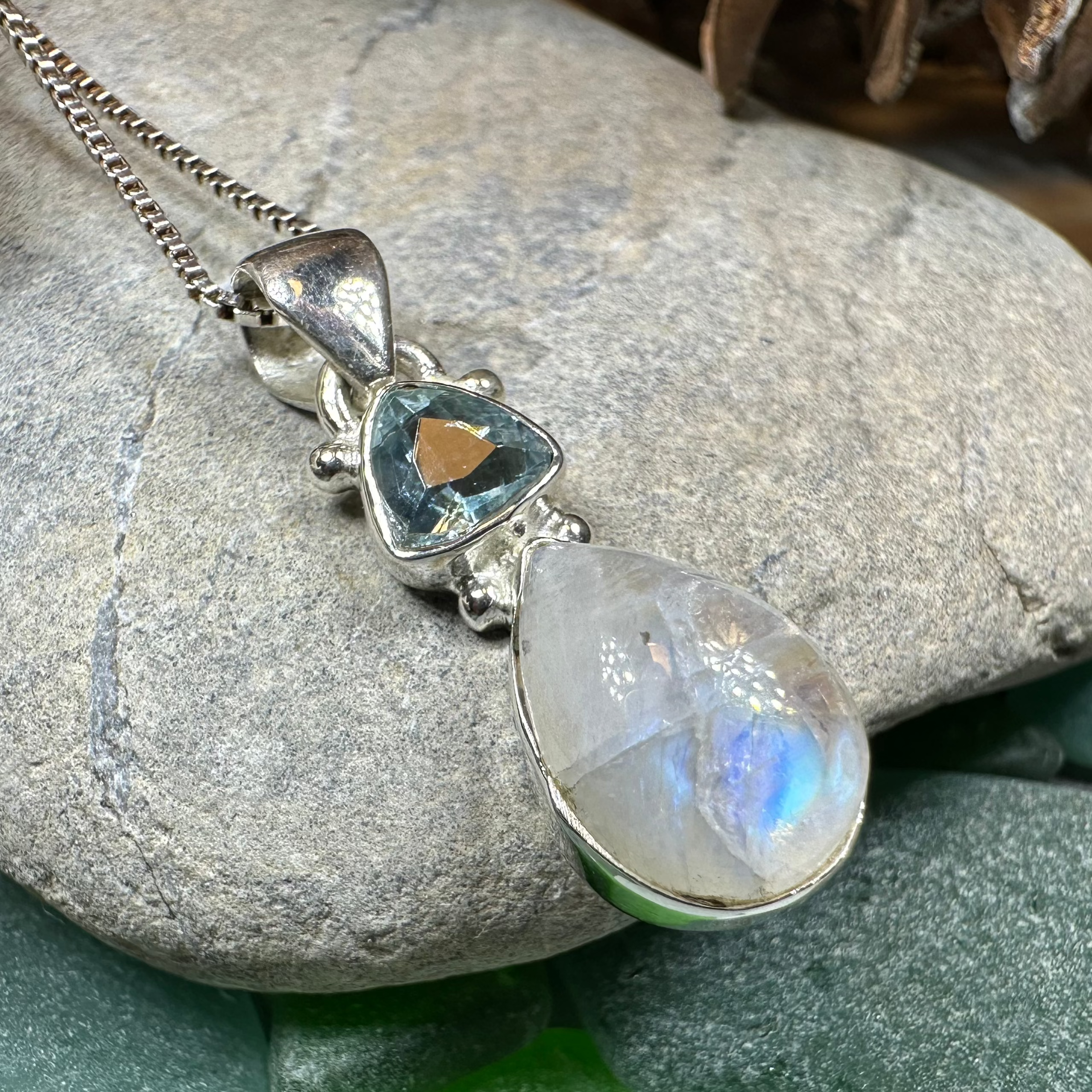Twilight Moonstone Necklace
