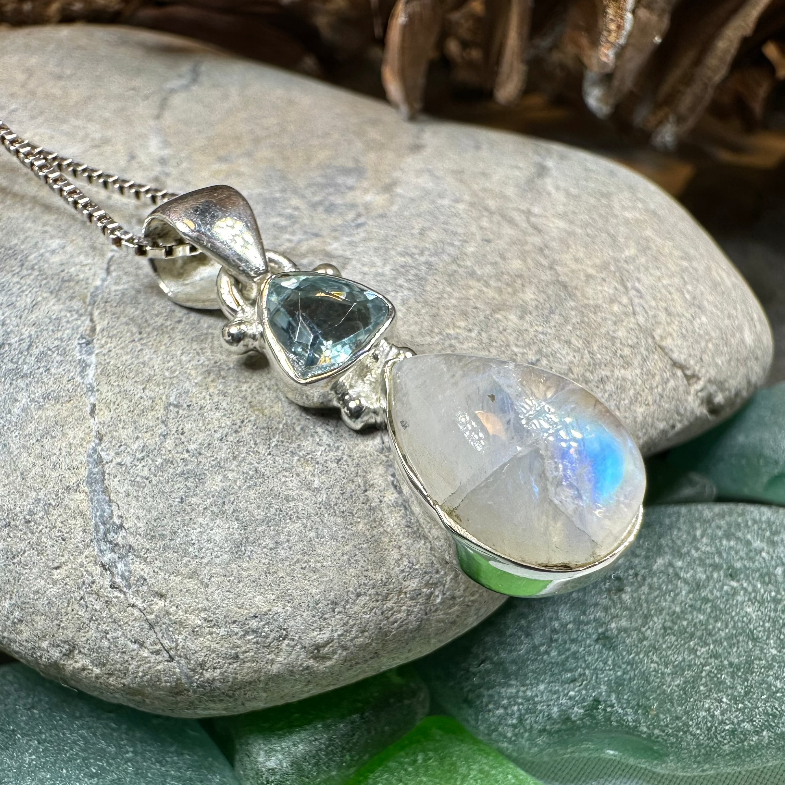 Twilight Moonstone Necklace