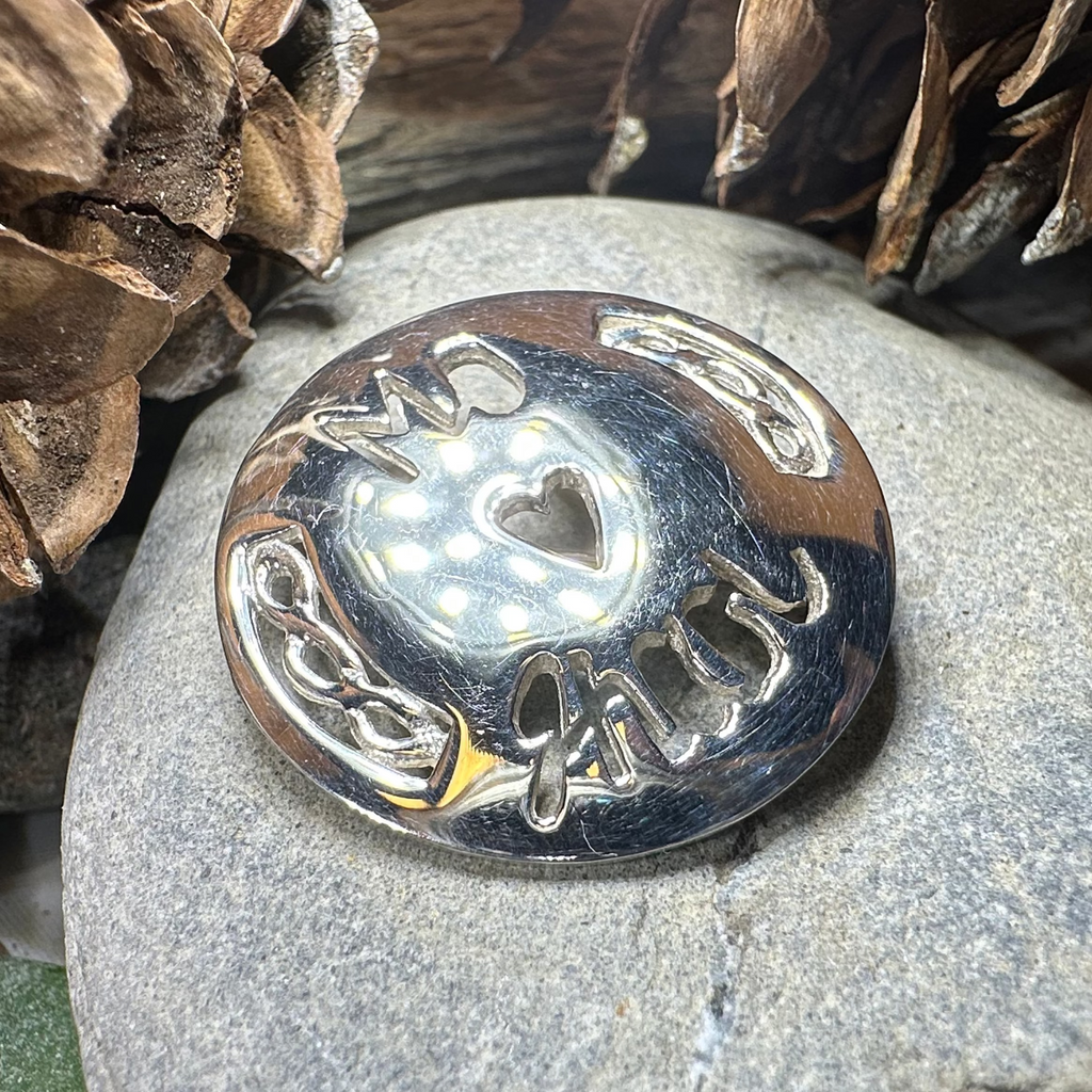 Gaelic "My Love" Brooch - Handmade in Scotland