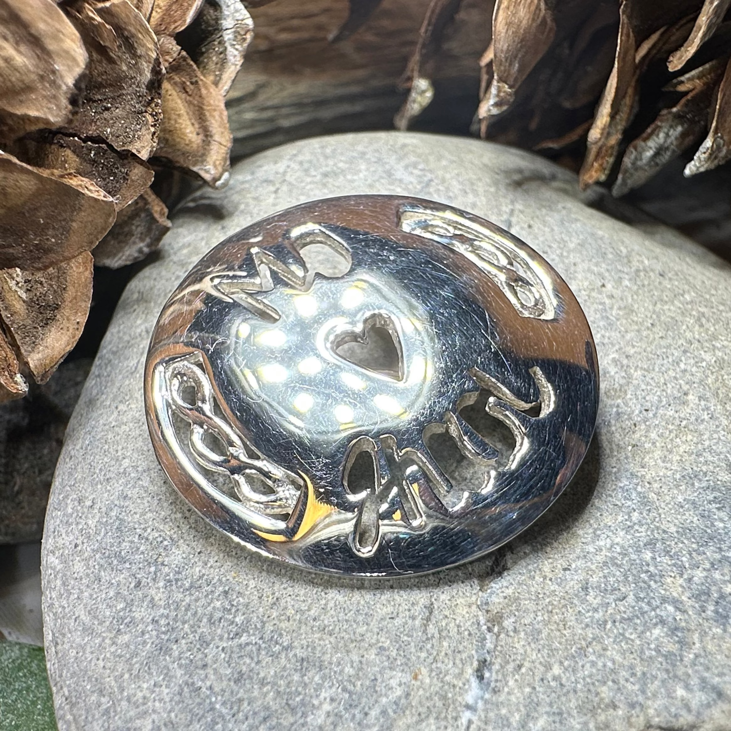 Gaelic "My Love" Brooch - Handmade in Scotland