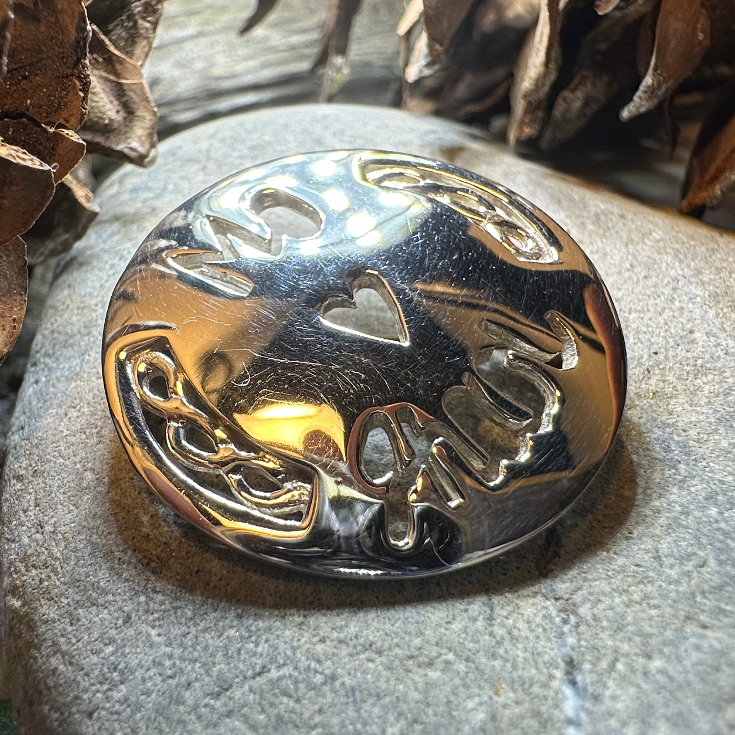 Gaelic "My Love" Brooch - Handmade in Scotland