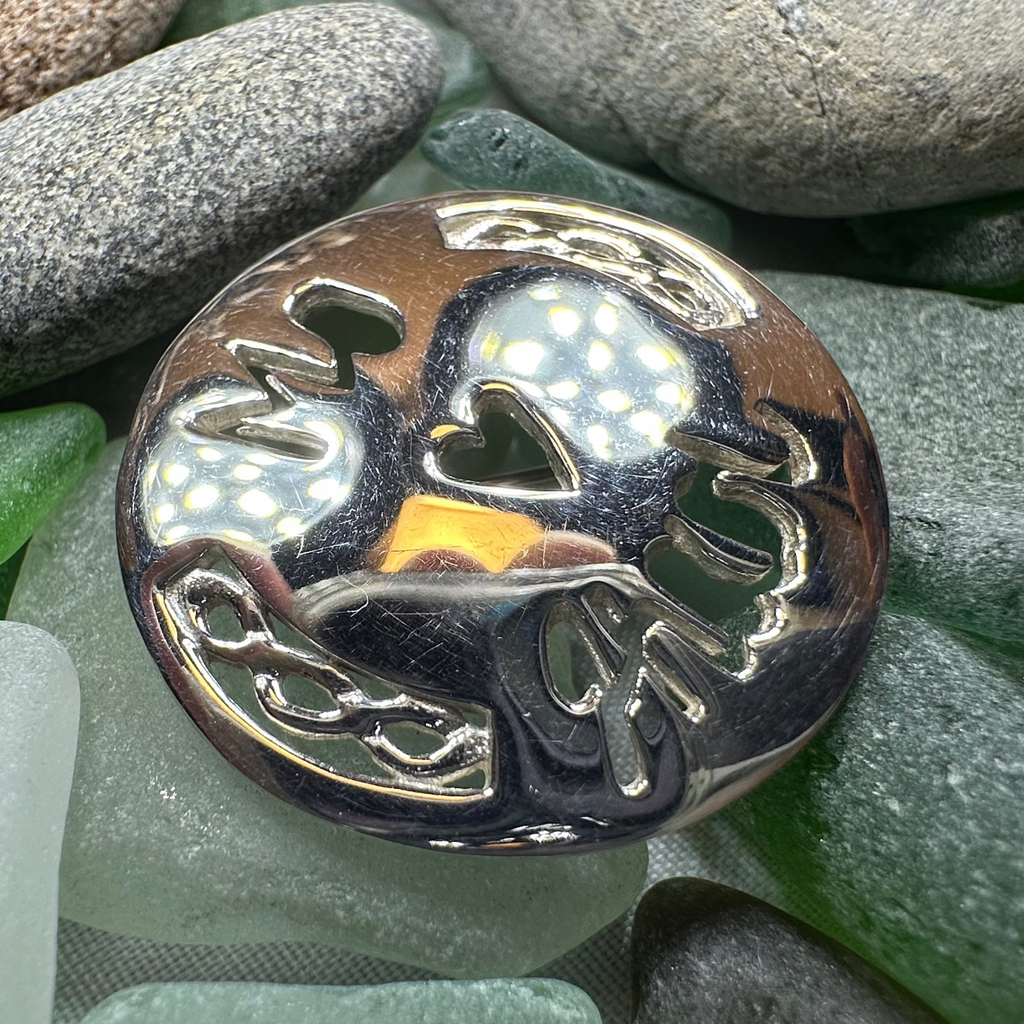 Gaelic "My Love" Brooch - Handmade in Scotland