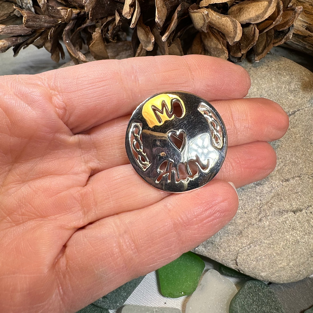 Gaelic "My Love" Brooch - Handmade in Scotland