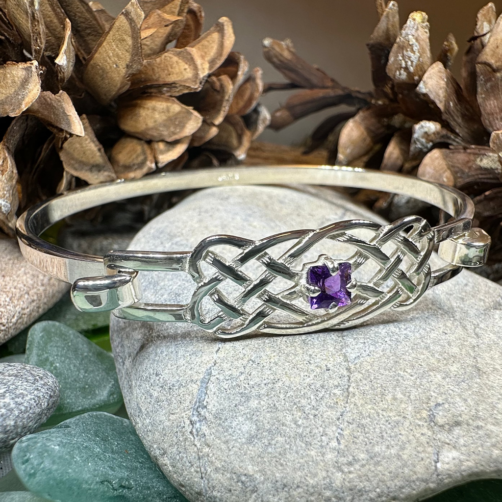Dunrobin Celtic Knot Bracelet - Handmade in Scotland