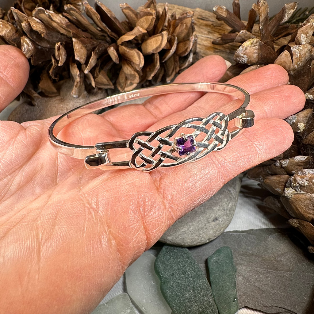 Dunrobin Celtic Knot Bracelet - Handmade in Scotland