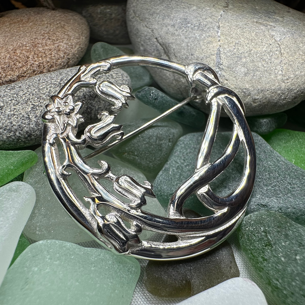 Scottish Highland Dream Bluebell Brooch - Handmade in Scotland