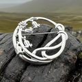 Scottish Highland Dream Bluebell Brooch - Handmade in Scotland