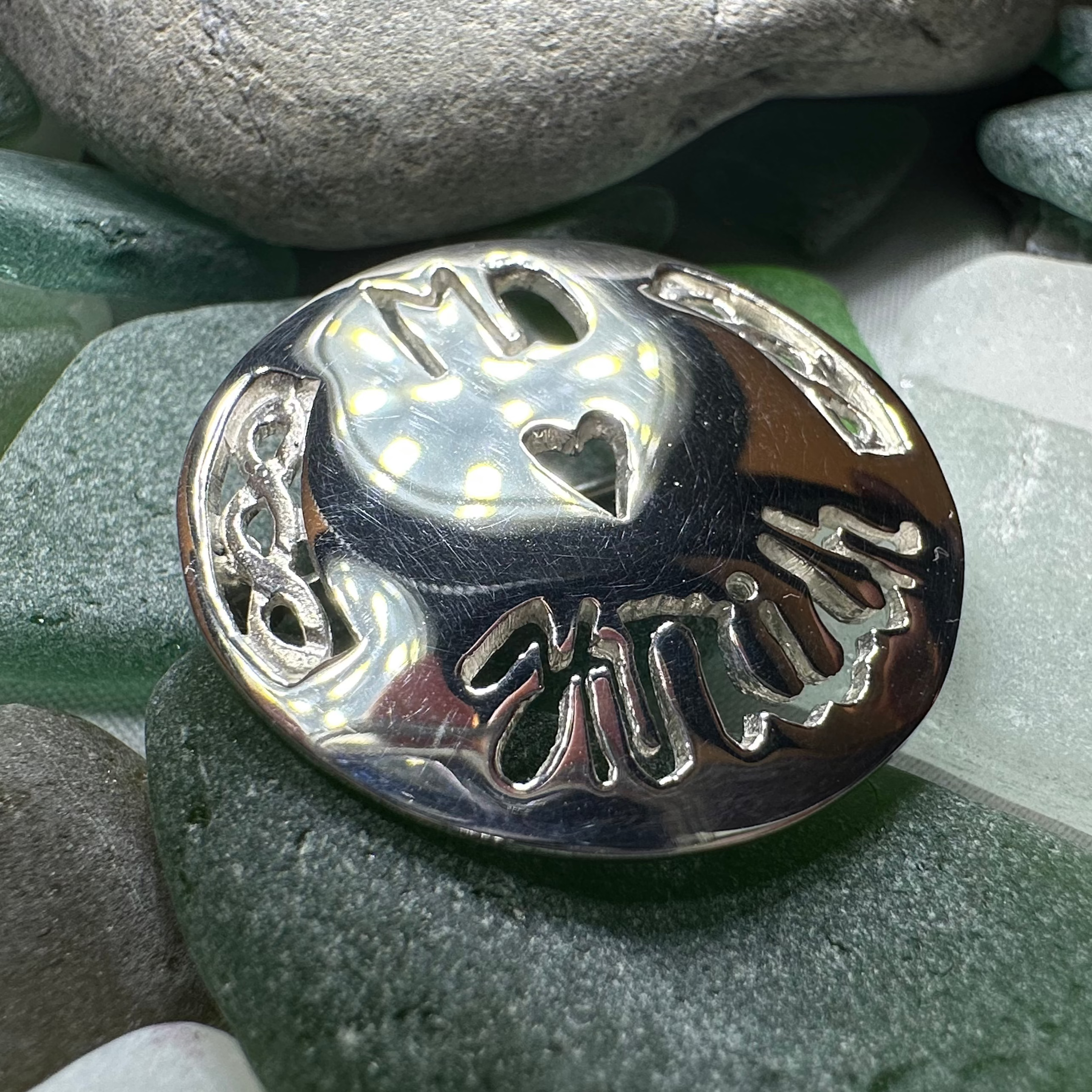 Scottish Gaelic "My Darling" Brooch - Handmade in Scotland