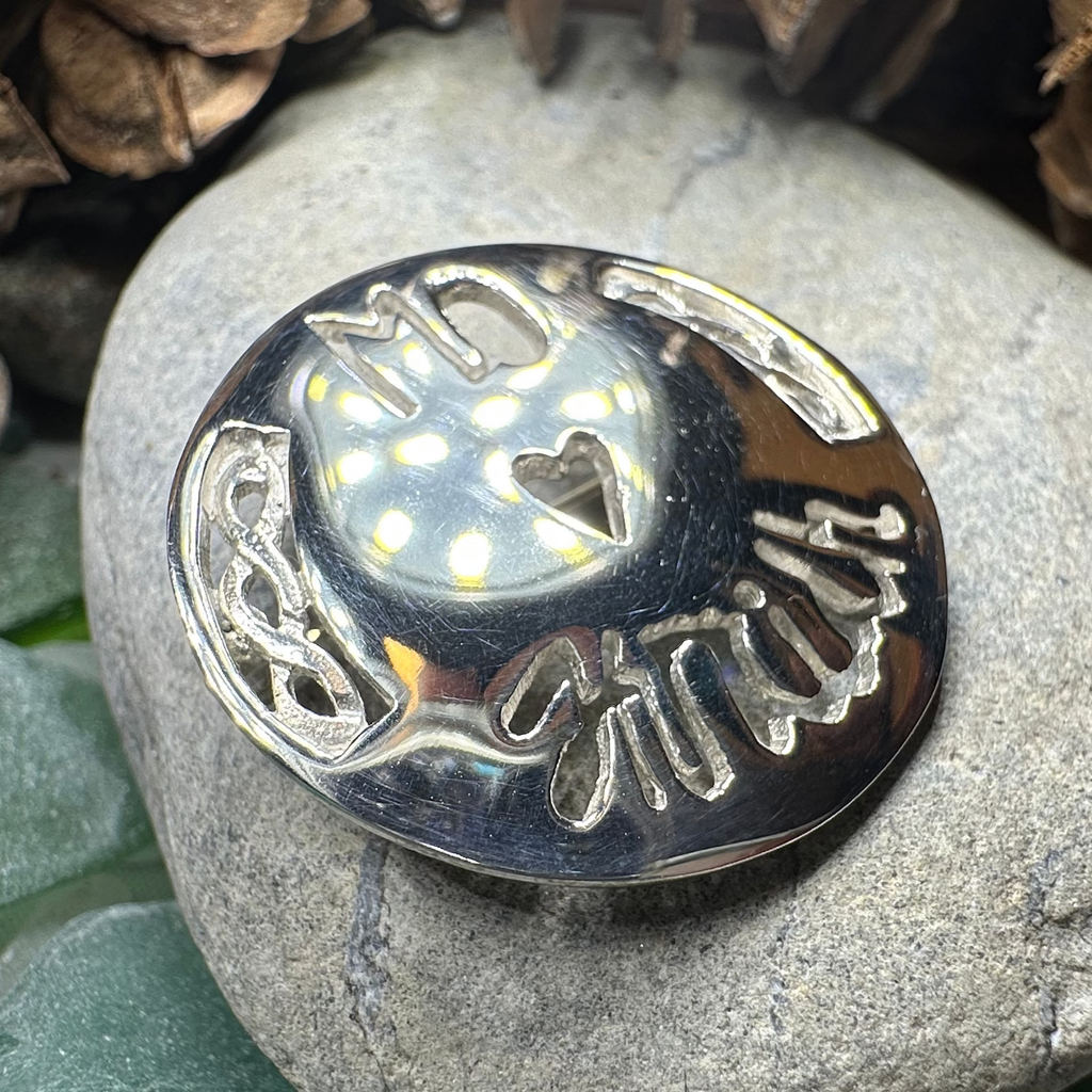 Scottish Gaelic "My Darling" Brooch - Handmade in Scotland