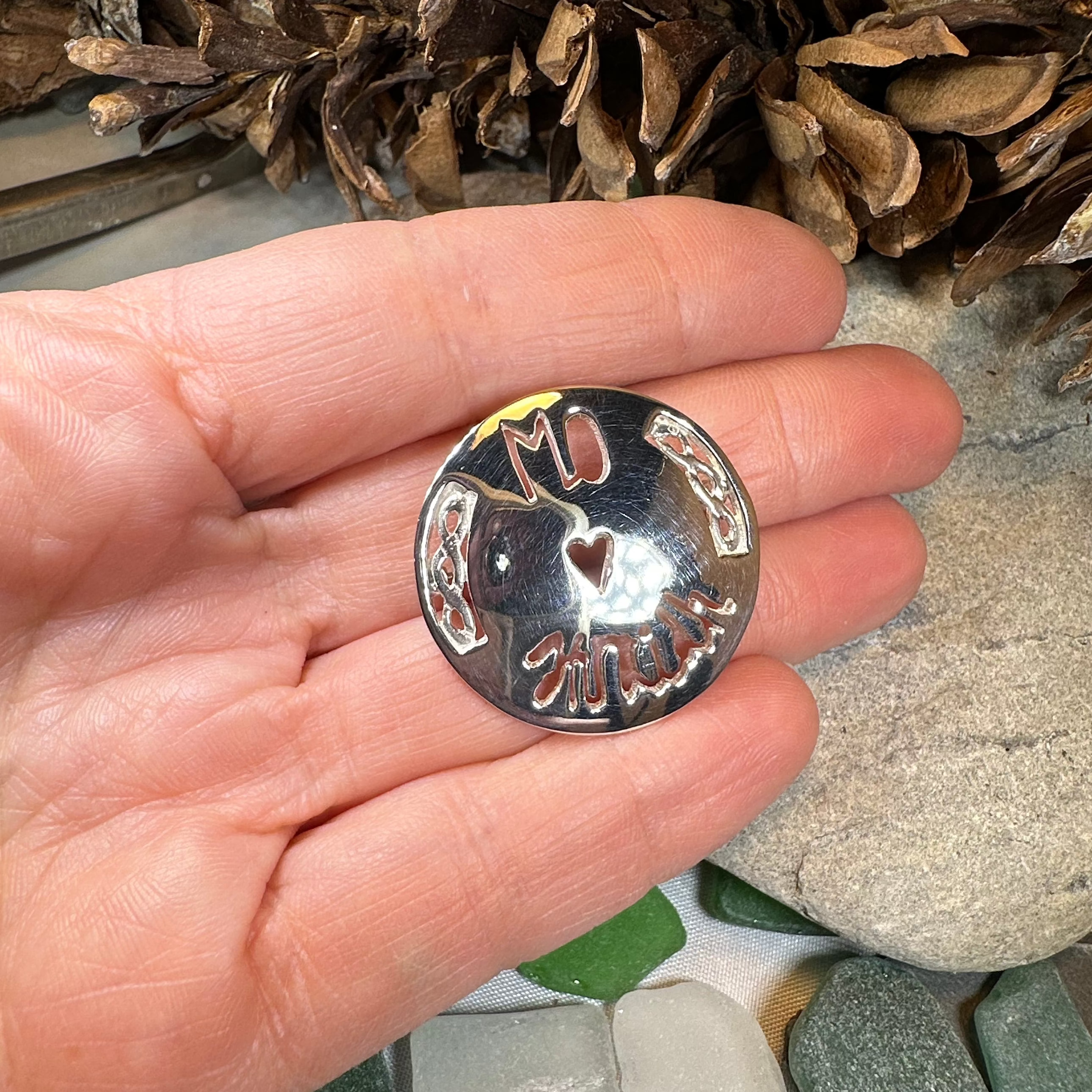 Scottish Gaelic "My Darling" Brooch - Handmade in Scotland