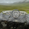 Laphroaig Scottish Thistle Bracelet - Handmade in Scotland