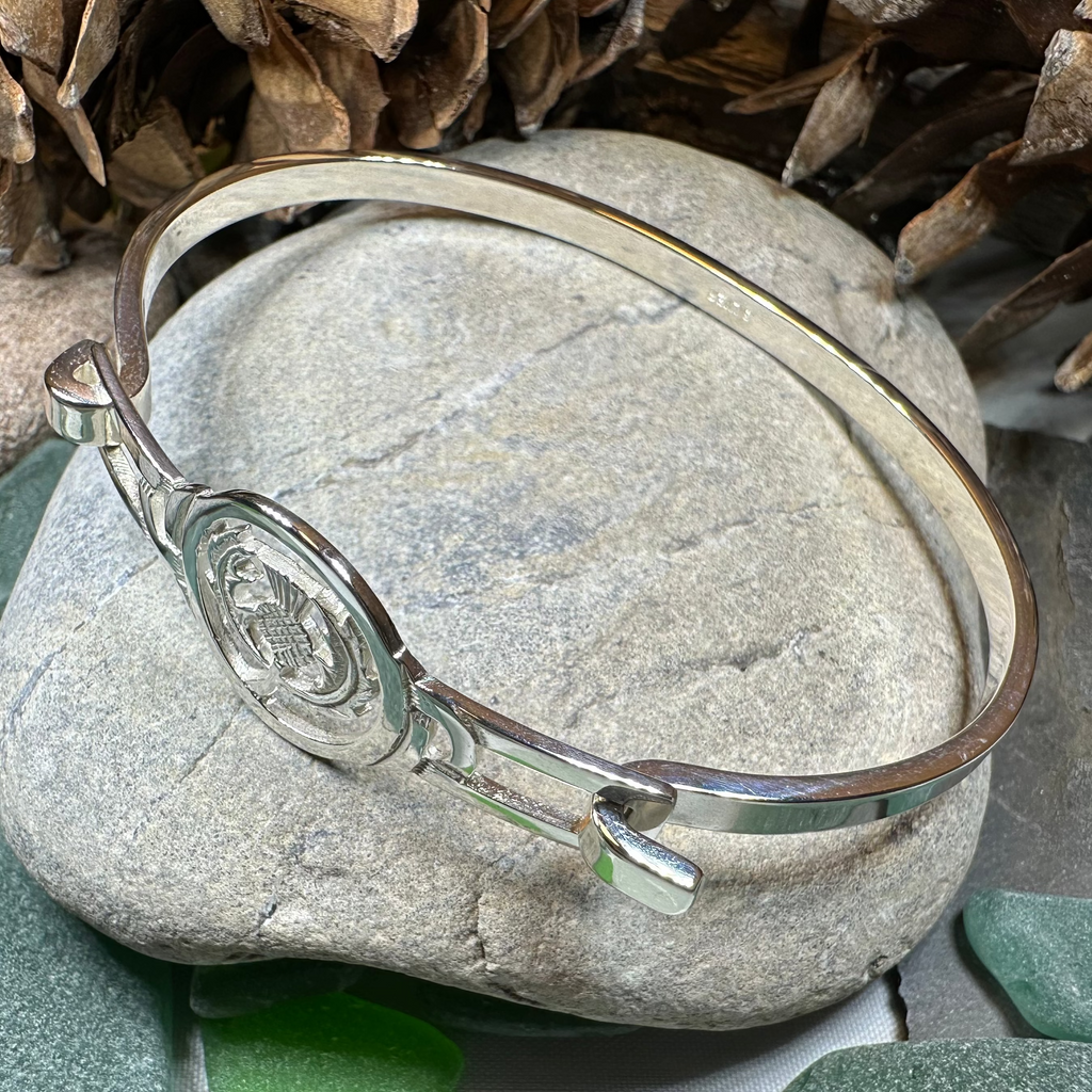 Laphroaig Scottish Thistle Bracelet - Handmade in Scotland