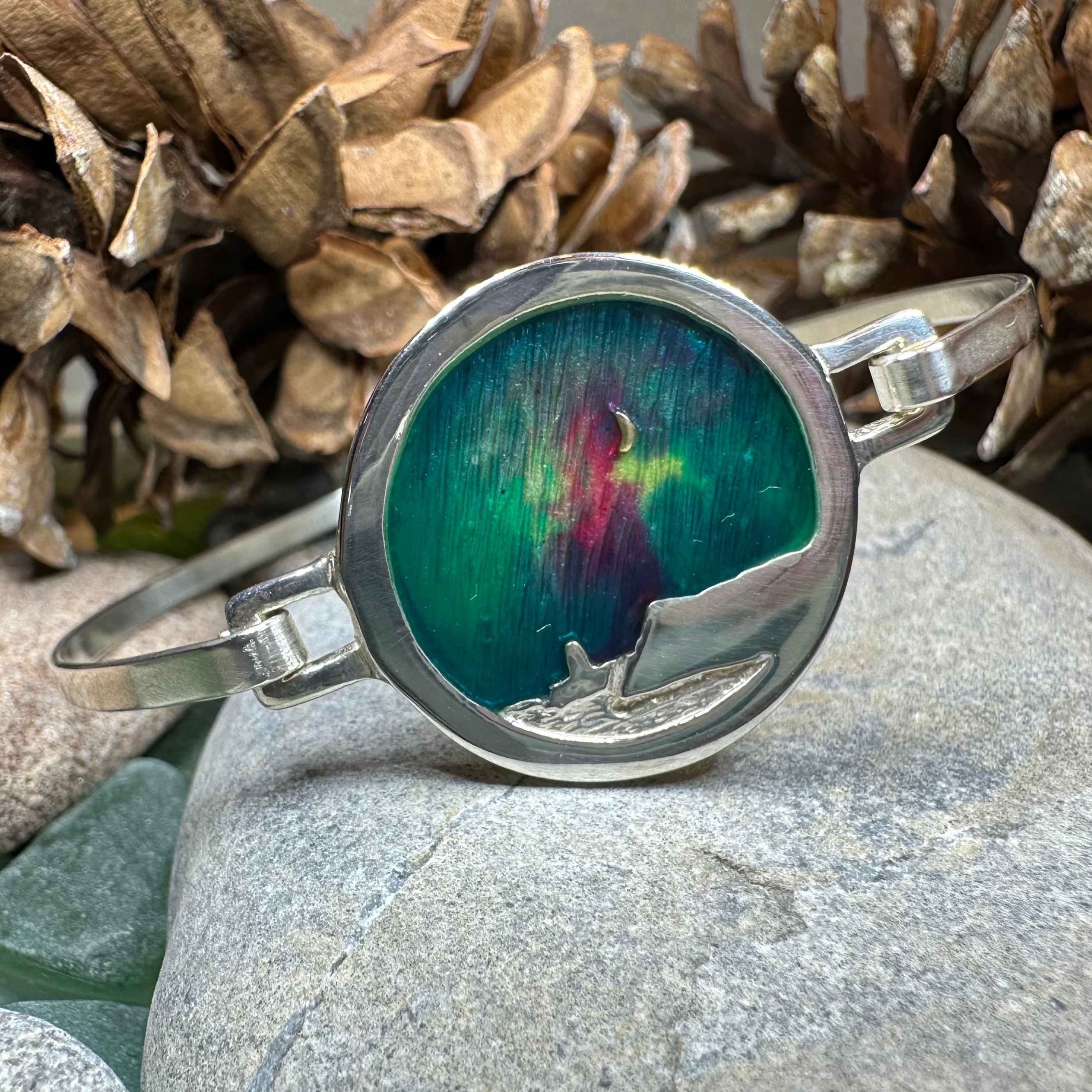 Northern Lights Bracelet - Handmade in Scotland
