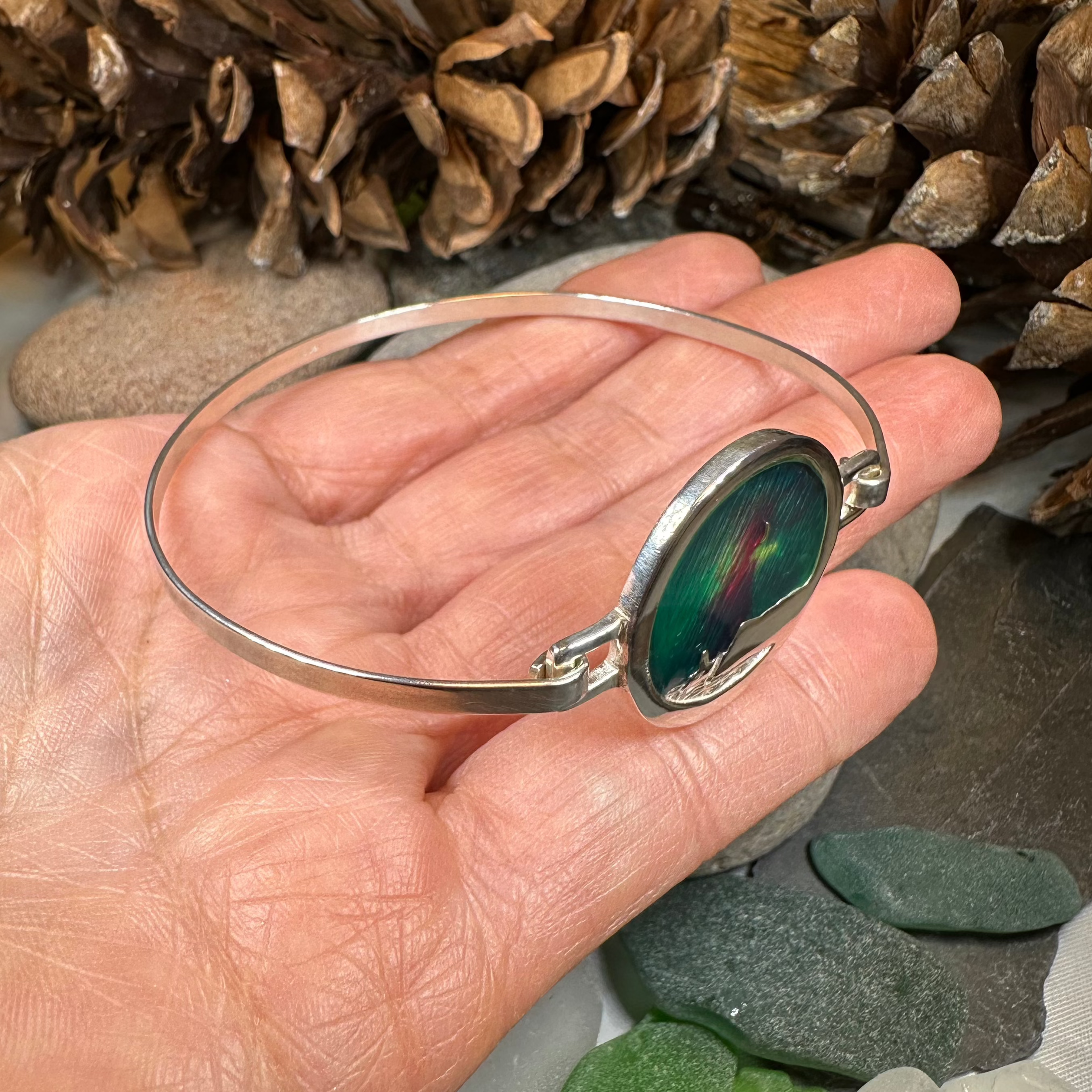 Northern Lights Bracelet - Handmade in Scotland