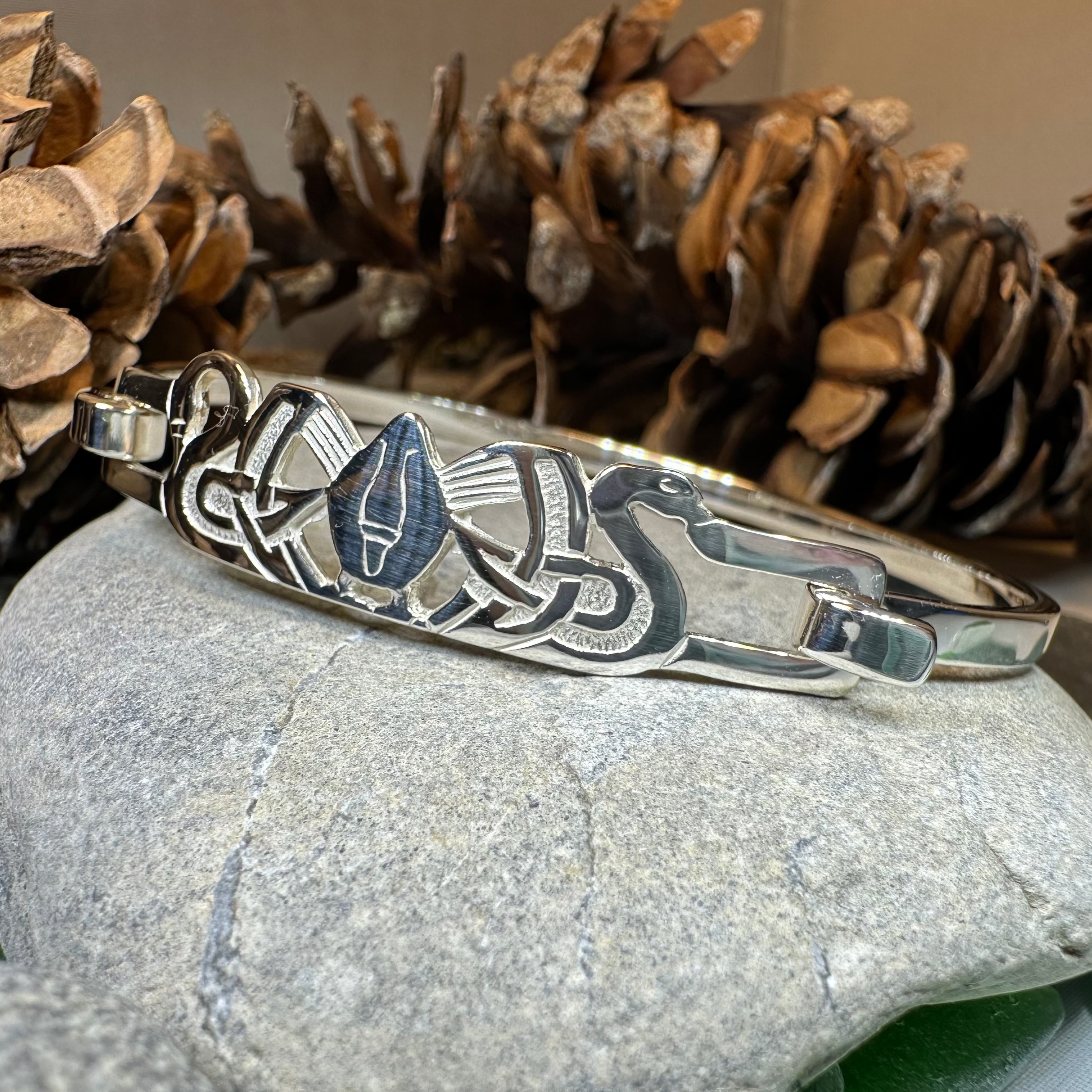 Norse Three Nornes Bracelet - Handmade in Scotland