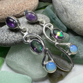 Fairy Waterfall Mystic Topaz Earrings