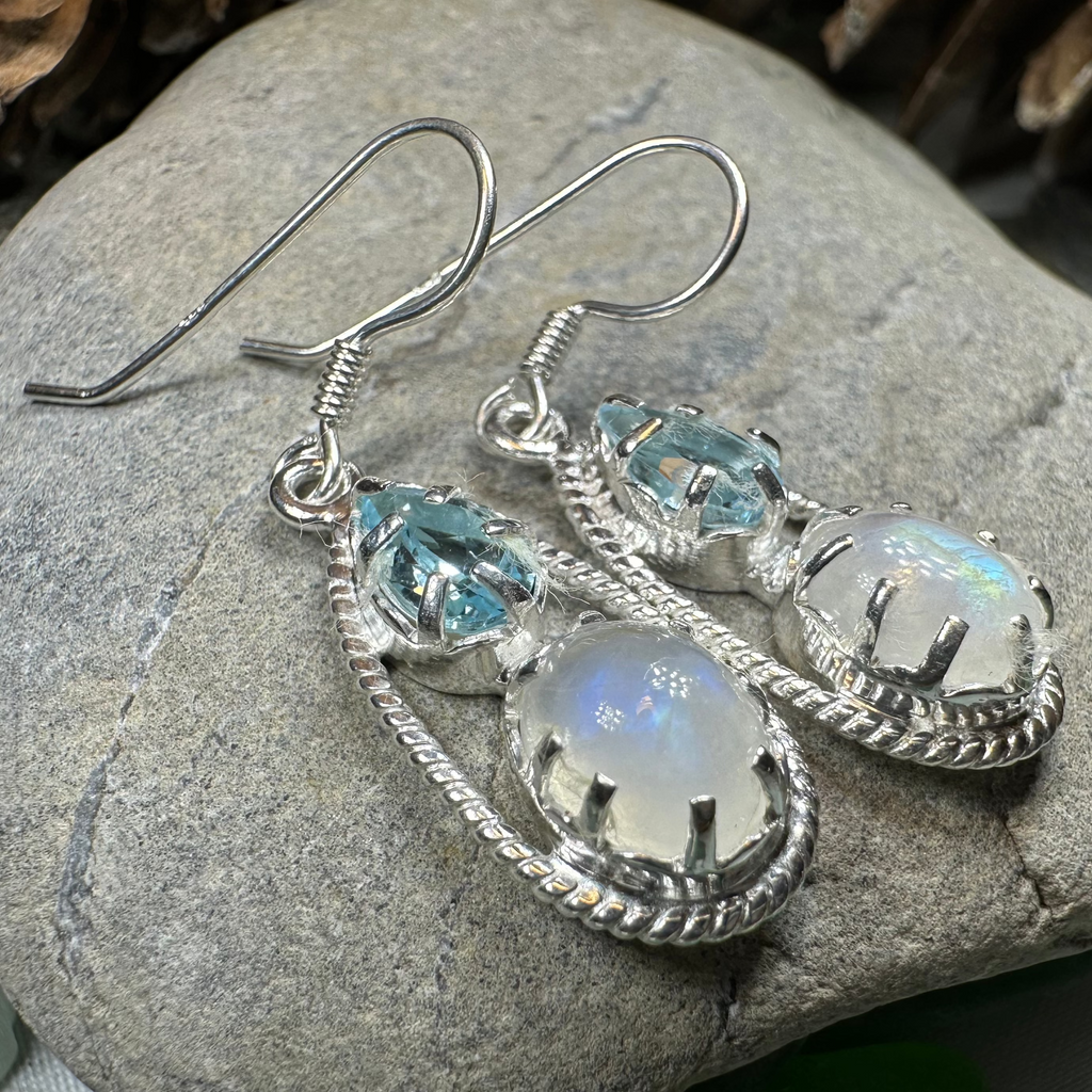 Diana Moonstone Earrings