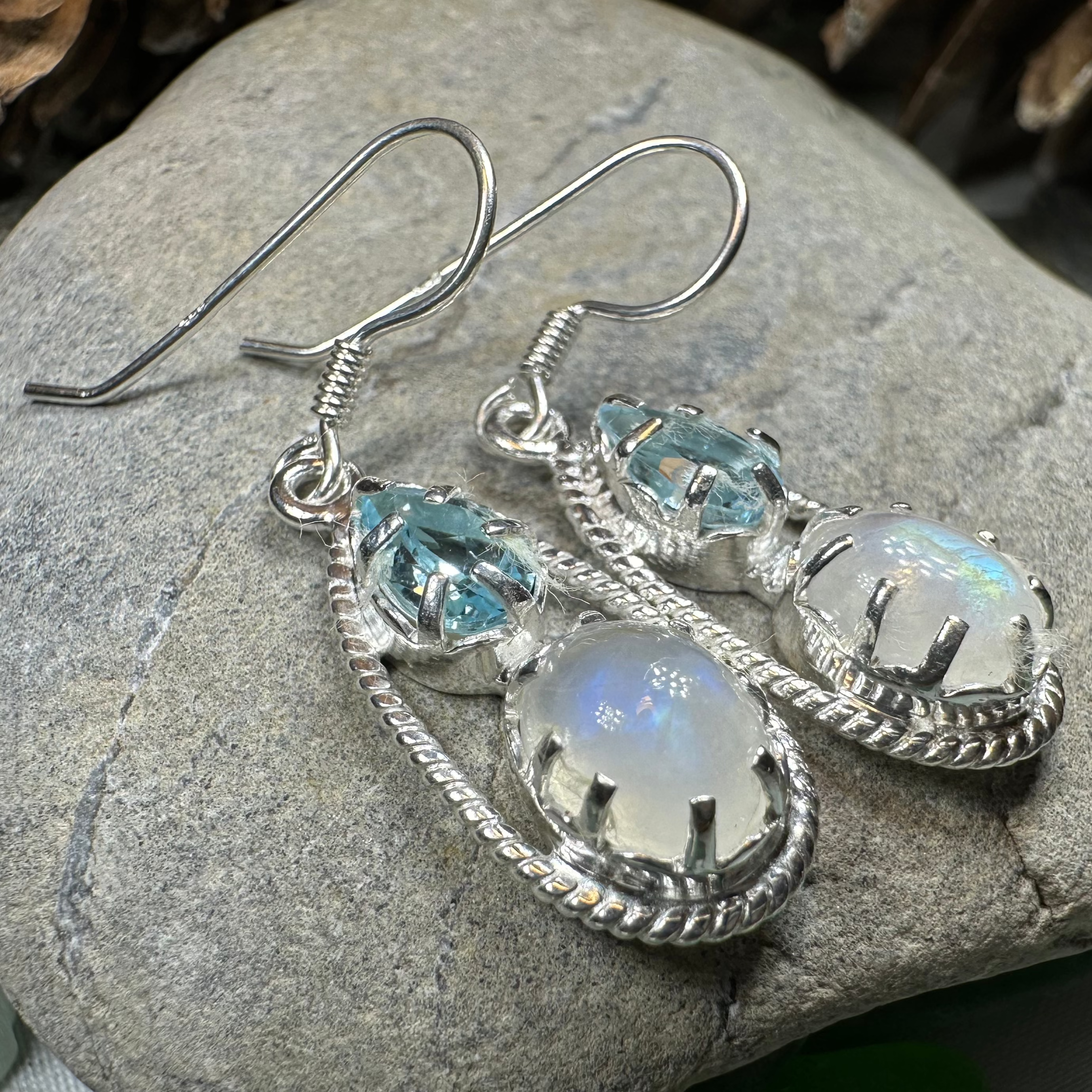 Diana Moonstone Earrings