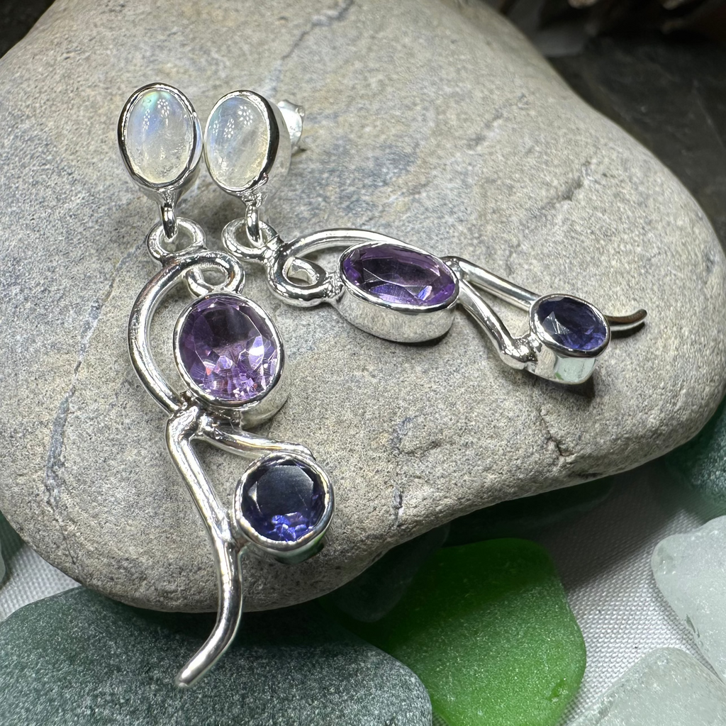 Fairy Waterfall Mystic Topaz Earrings