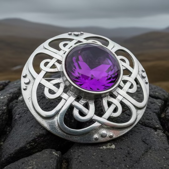 Glenashdale Celtic Knot Brooch