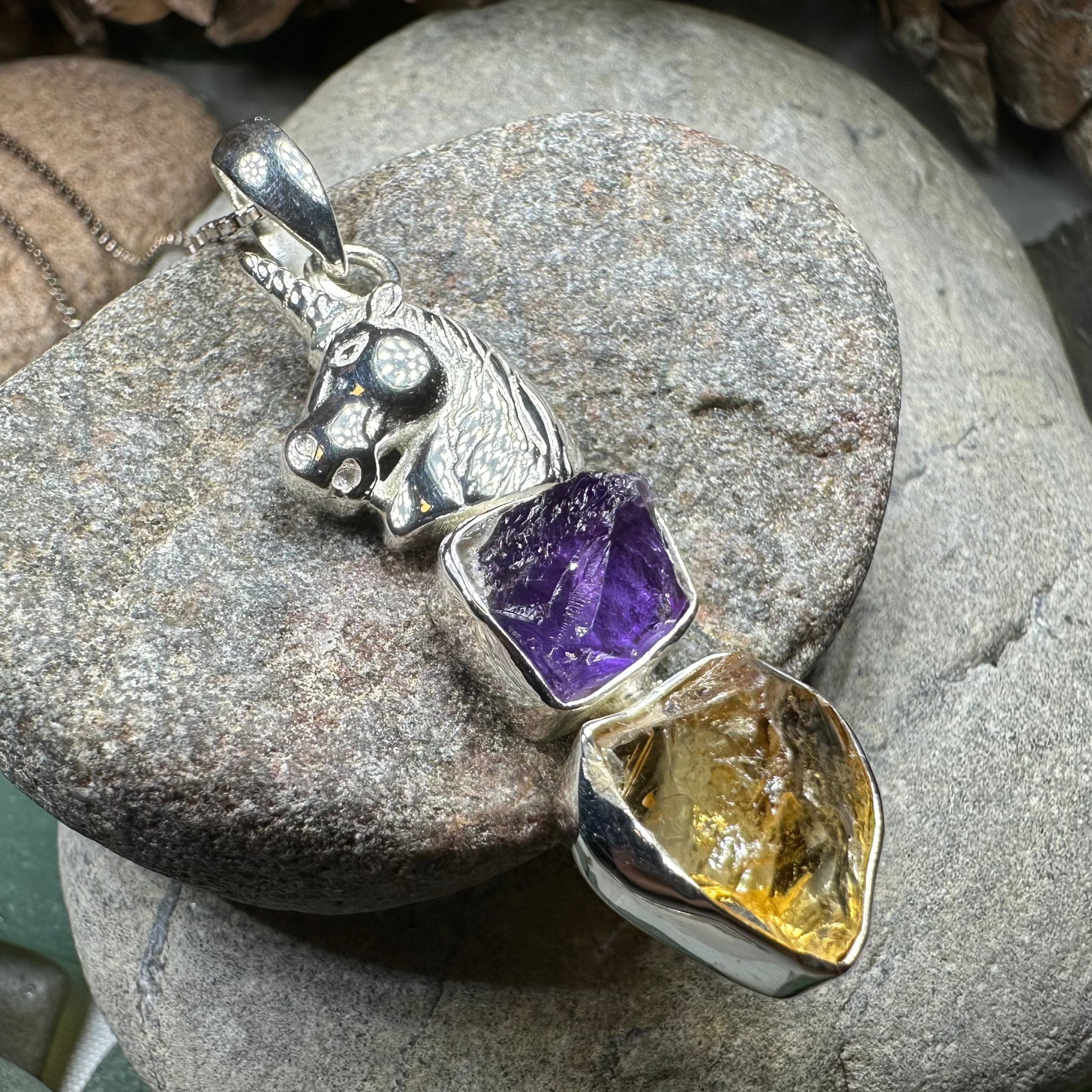 Cloudwalker Unicorn Necklace