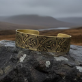 Evolution Bronze Celtic Cuff Bracelet
