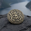 Bronze Jelling Celtic Brooch - Bronze Historical Reproduction Pin