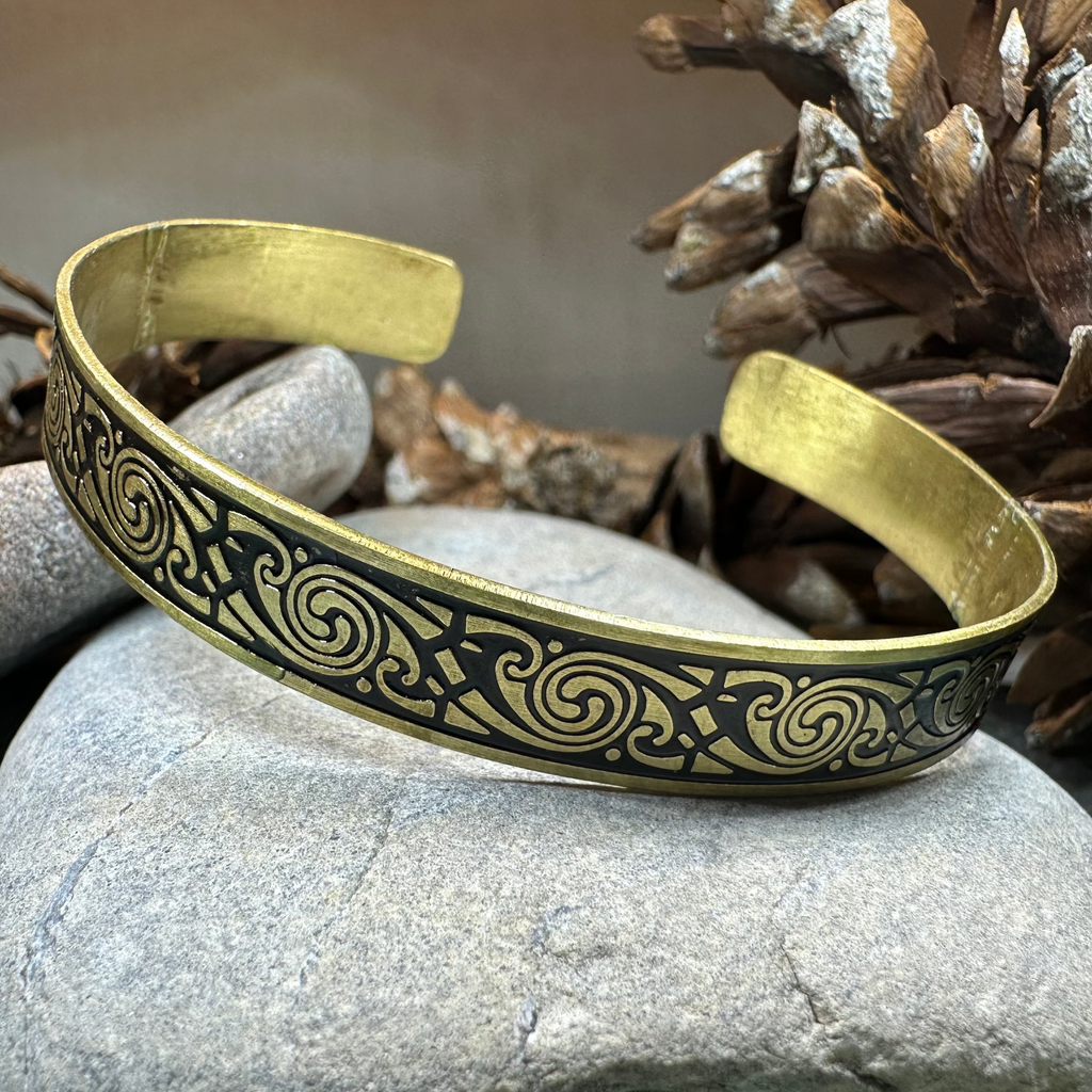 Pictish Bronze Cuff Bracelet