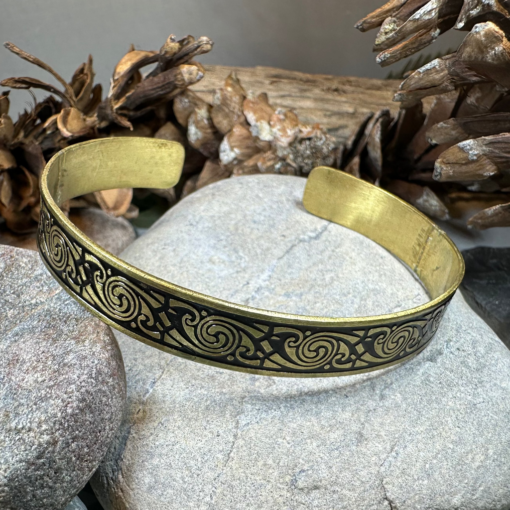 Pictish Bronze Cuff Bracelet
