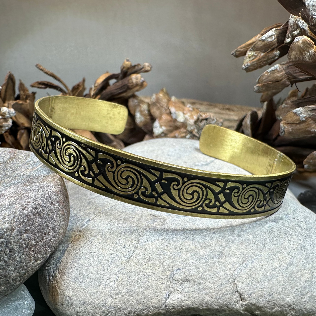 Pictish Bronze Cuff Bracelet