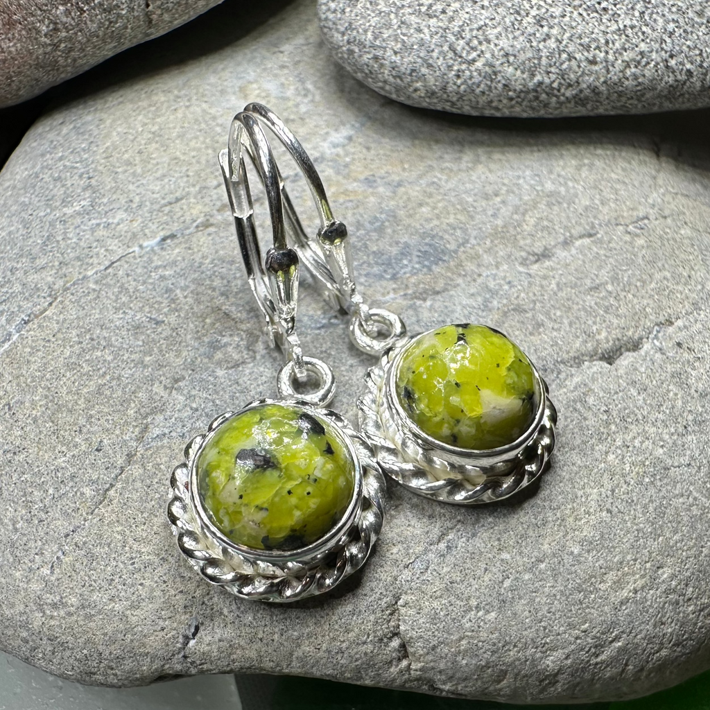 Petite Connemara Marble Ireland Earrings