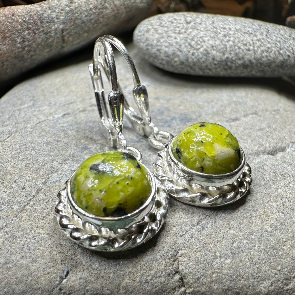 Petite Connemara Marble Ireland Earrings