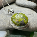 Connemara Marble Irish Round Necklace