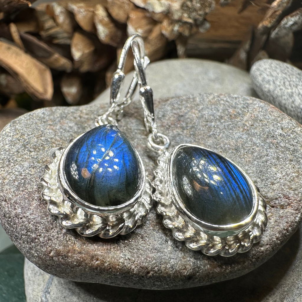 Classic Labradorite Earrings