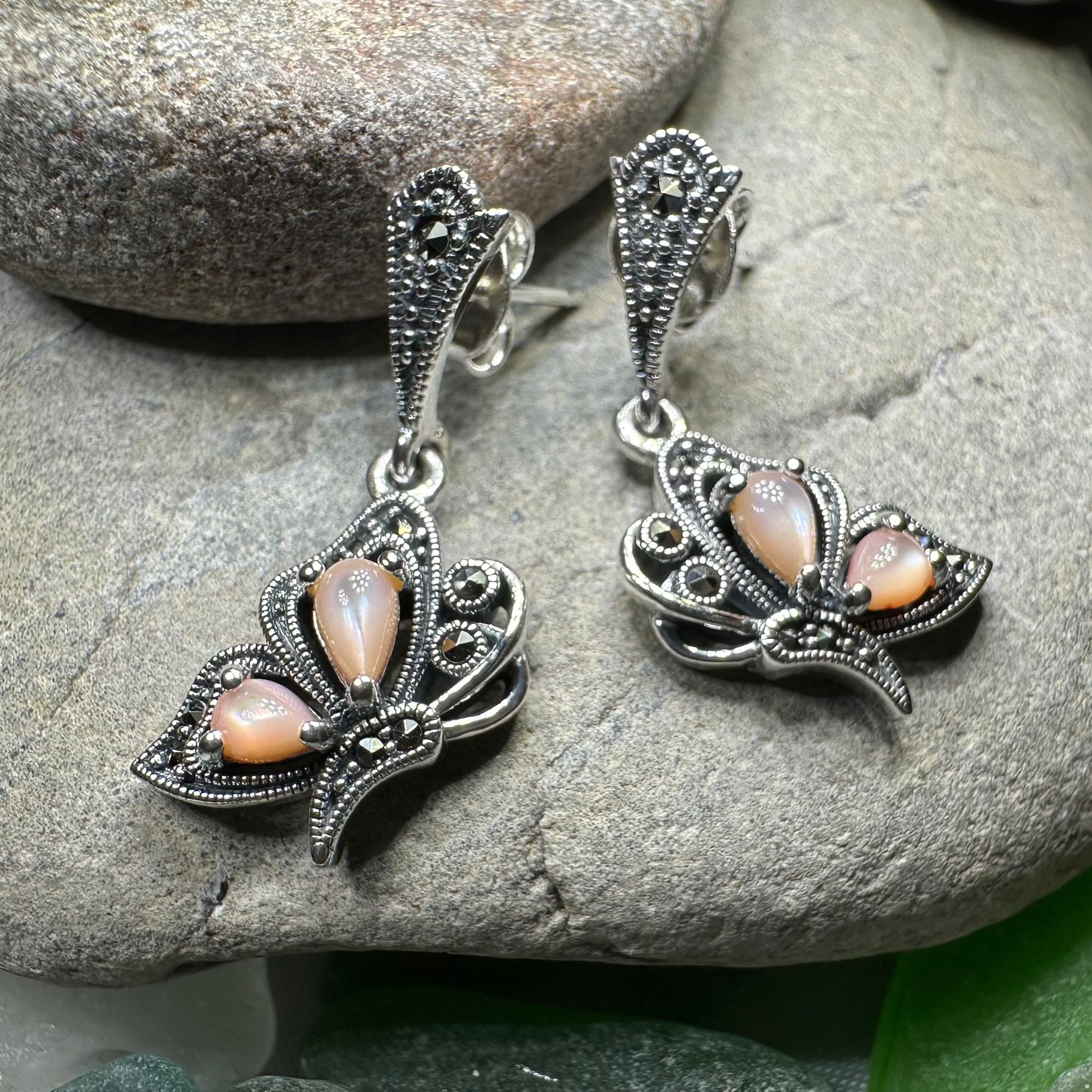 Summer Elegance Butterfly Earrings