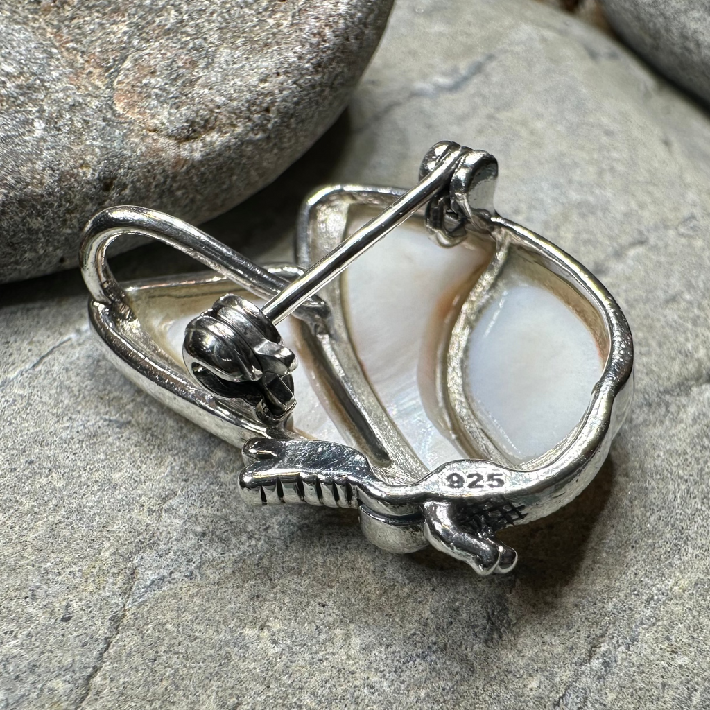Butterfly Marcasite Brooch