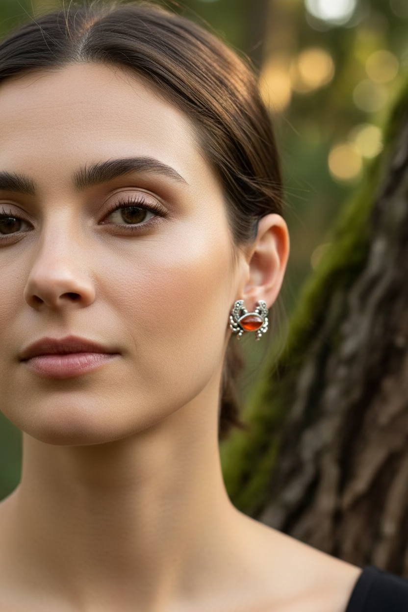 Carrie Crab Stud Earrings