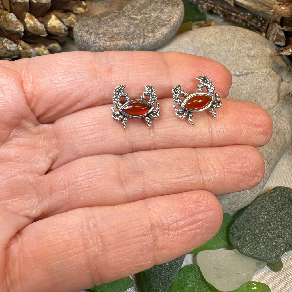 Carrie Crab Stud Earrings