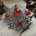 Sunset Celtic Knot Brooch