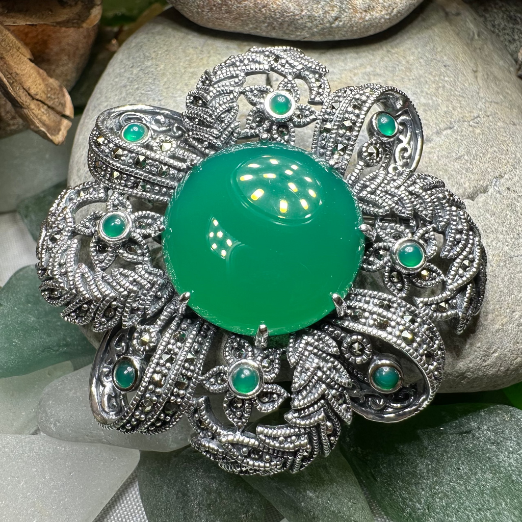 Ríona Celtic Knot Brooch
