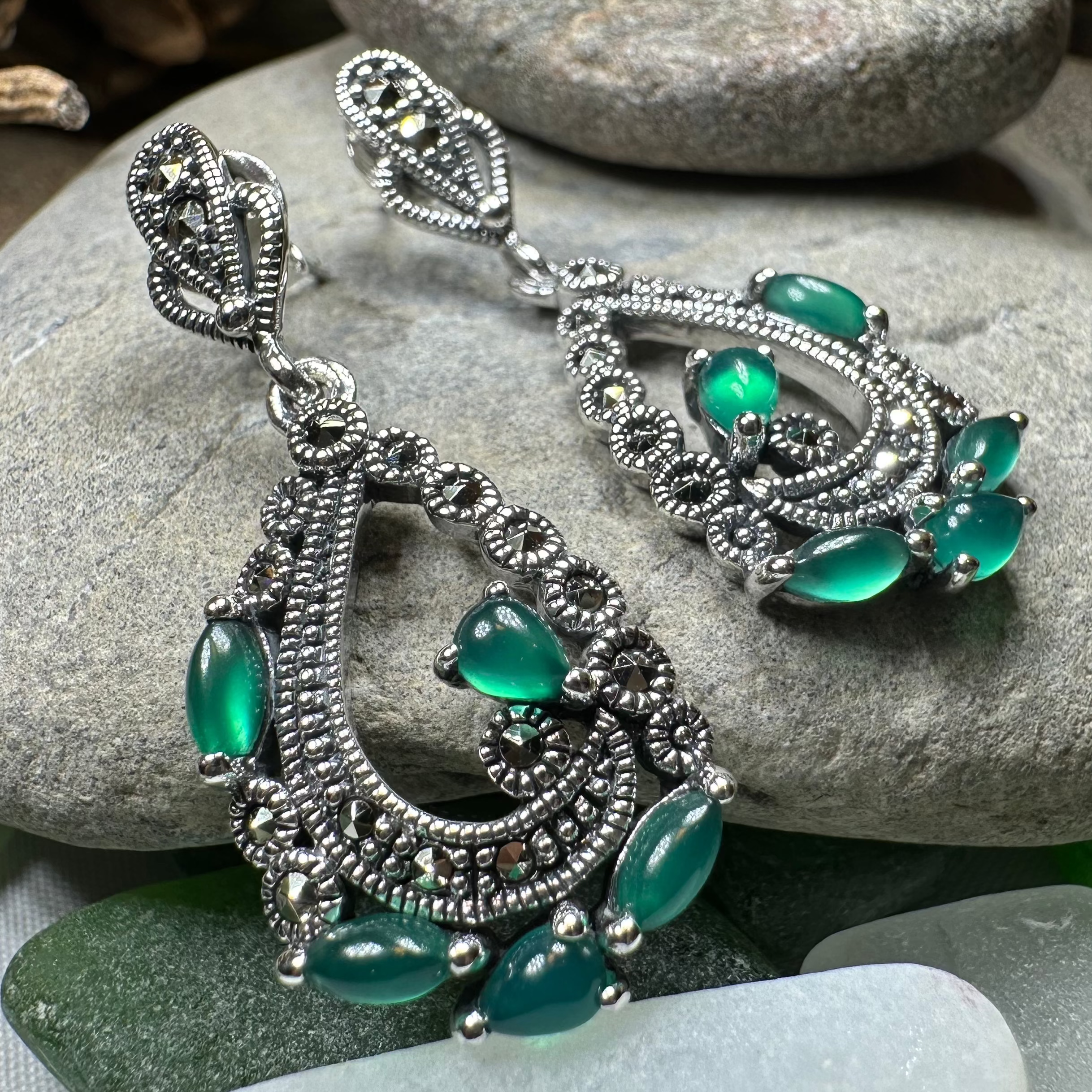 Bellicent Marcasite Earrings